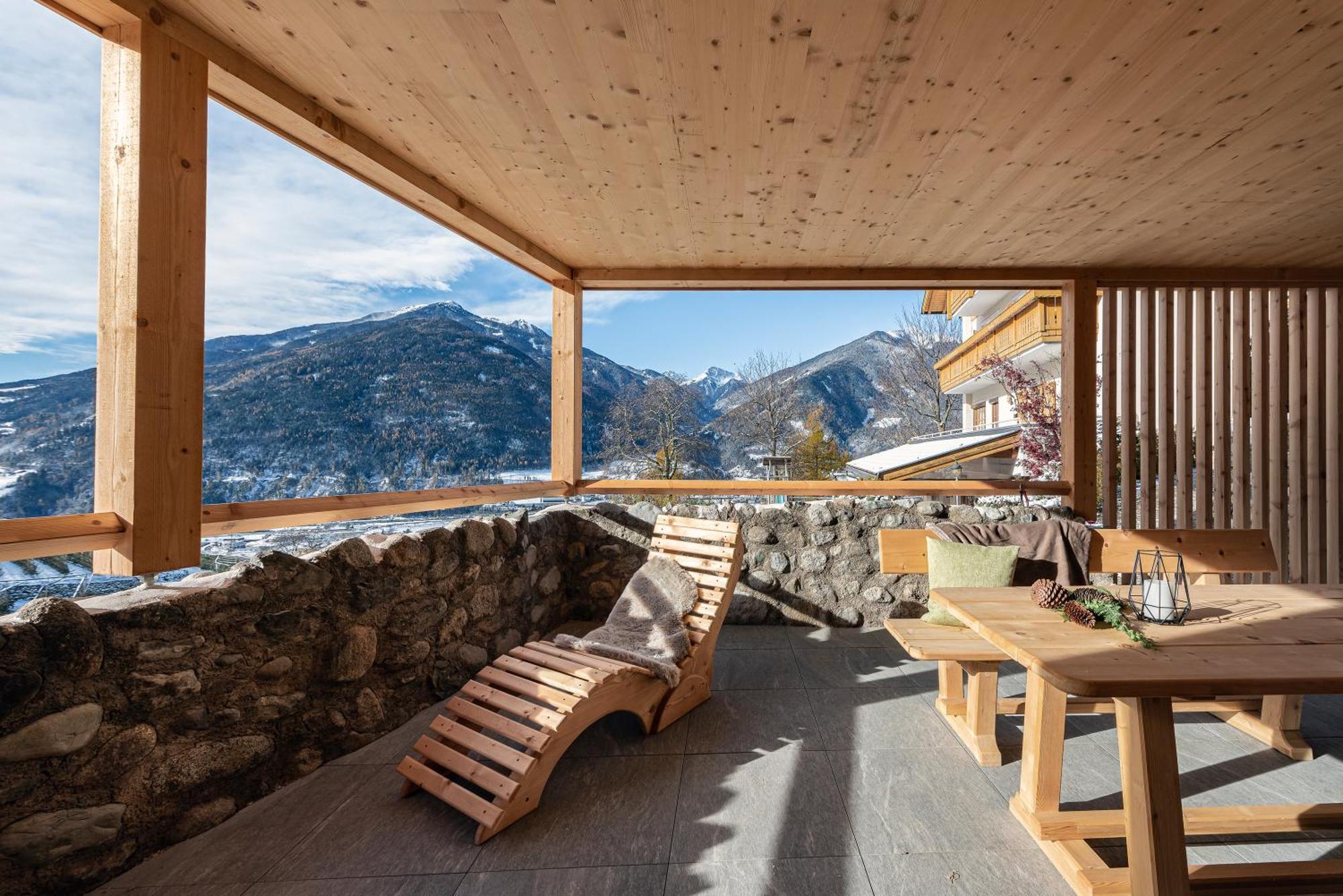 Trinnerhof- Hof Chalets Und Obsthof Mit Zimmer Natz-Schabs ภายนอก รูปภาพ