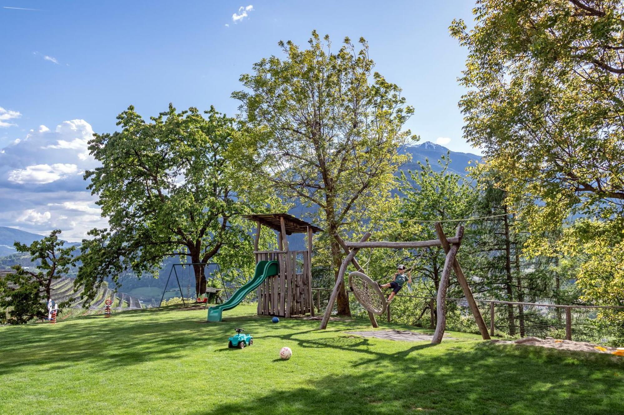 Trinnerhof- Hof Chalets Und Obsthof Mit Zimmer Natz-Schabs ภายนอก รูปภาพ
