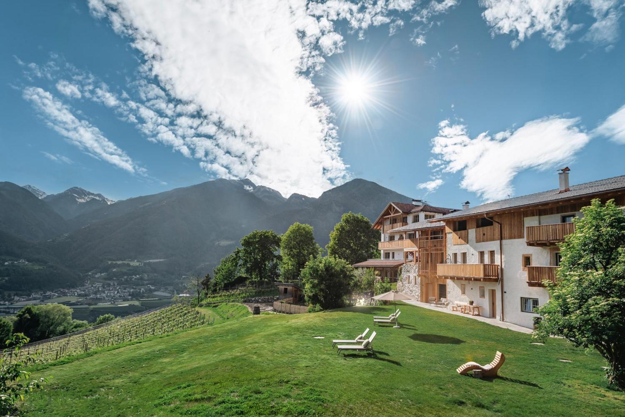 Trinnerhof- Hof Chalets Und Obsthof Mit Zimmer Natz-Schabs ภายนอก รูปภาพ
